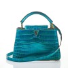 Louis Vuitton, Blue Crocodile Capucines BB Bag with Box - As new - 2