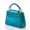 Louis Vuitton, Blue Crocodile Capucines BB Bag with Box - As new - 3