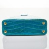 Louis Vuitton, Blue Crocodile Capucines BB Bag with Box - As new - 4