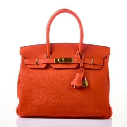 Hermès, Rose Jaipur Togo Birkin 30 with Box