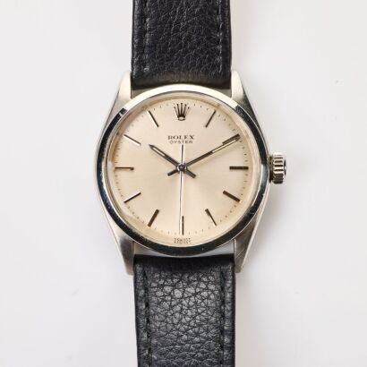 Stainless Steel, 34mm Rolex Oyster 6480 Manual Wind Wristwatch, circa 1956