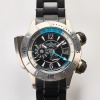 Titanium, 46mm Jaeger-LeCoultre Master Compressor Diving Pro Geographic Automatic Wristwatch