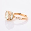 18ct Rose Gold, Modern, 5.66ct Prasiolaite / .62ct Diamond Ring - 2