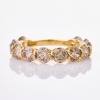 18ct Yellow Gold, Modern, 5.00ct Cognac Diamond Eternity Ring