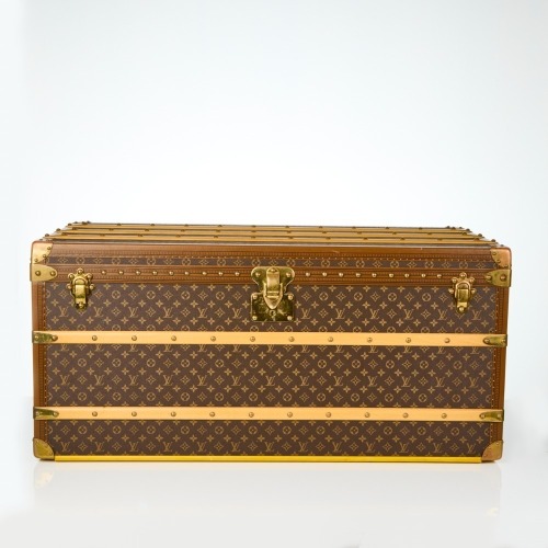 Louis Vuitton, Courrier Lozine Monogram Personalised Trunk 110