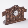 A Carved Mantle Clock, Aotearoa - 2