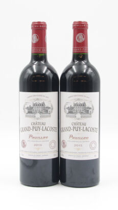 (2) 2015 Chateau Grand-Puy-Lacoste, Pauillac