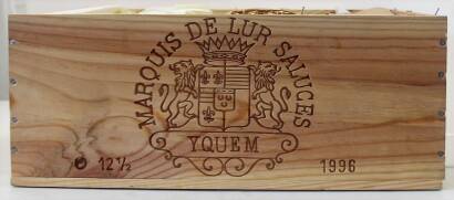 (12) 1996 Chateau d'Yquem 375ml