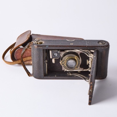 A Folding Pocket Kodak Model C Camera
