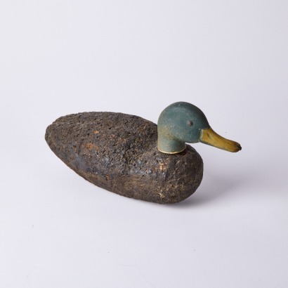 A Vintage Cork Duck Decoy