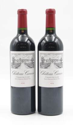 (2) 2015 Chateau Canon, Saint-Emilion Grand Cru [WE97] [RP96] [WS97]