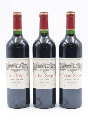 (3) 2010 Chateau Calon-Segur, Saint-Estephe [JR19] [WE97]