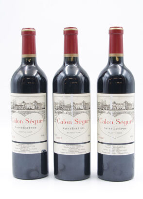 (3) 2012 Chateau Calon-Segur, Saint-Estephe [JR17.5] [WE96]