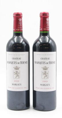 (2) 2009 Chateau Marquis de Terme, Margaux