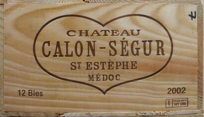 (12) 2002 Chateau Calon Segur