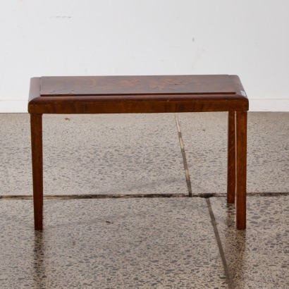 An Antique Inlaid Side Table