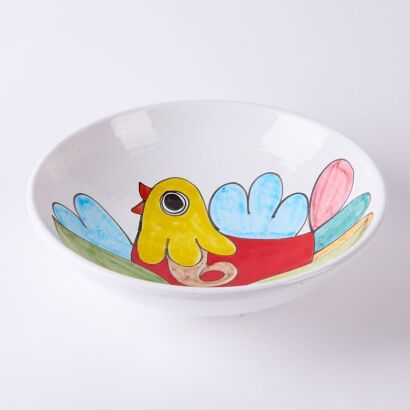 A Hand Painted Bowl By Nind Parotta