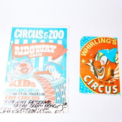 Two Vintage Circus Prints