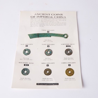 A Collection of Seven Genuine Ancient Coins of Imperial China from B.C.1122
