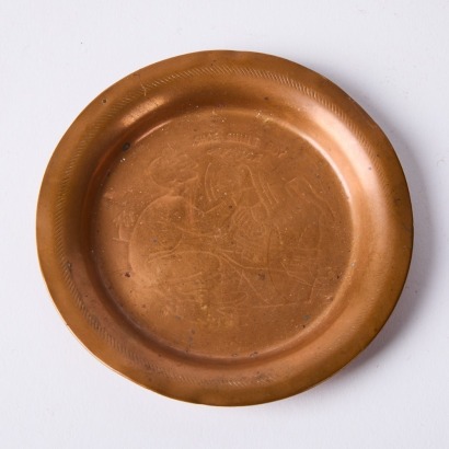 A Small Copper Dish