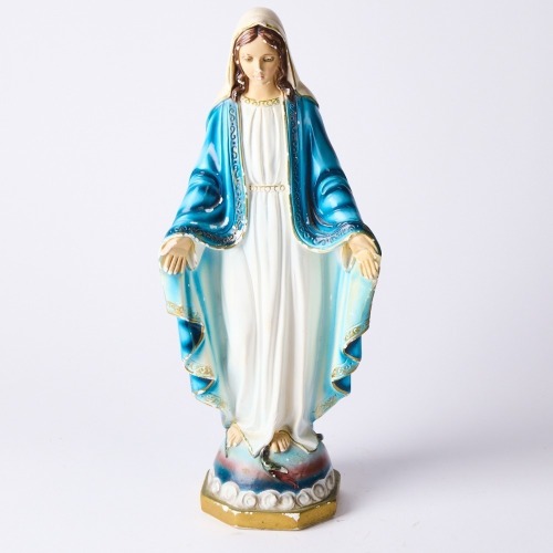 A Plaster Virgin Mary from Colombia