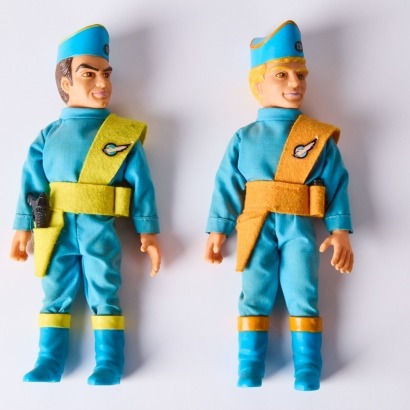 Two Thunderbirds Dolls