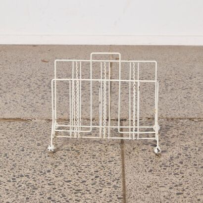 An Atomic Magazine Rack