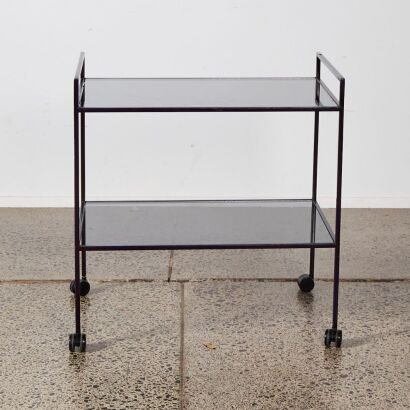A Contemporary Bar Cart