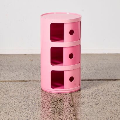 A Pink Style Kartell Componibili