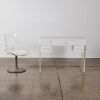 A Post Modern Lucite Parlour Desk And Chair By Hill Manufacturing AF - 3