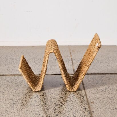 A Seagrass Magazine Rack