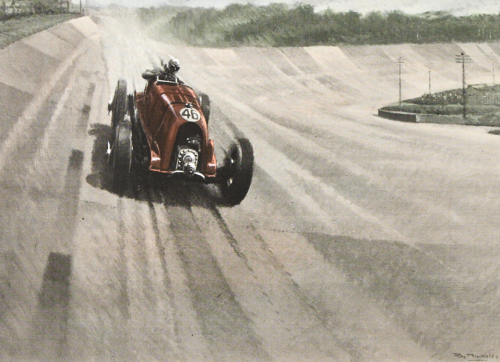 Roy Nockolds - ‘Sir Tim Birkin, Single Seater Bentley, Brooklands 1930.’