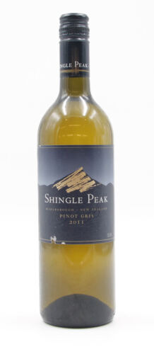 (1) 2011 Shingle Peak Pinot Gris, Marlborough, New Zealand