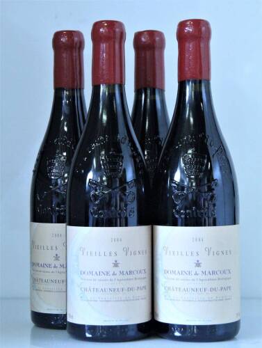 (4) 2004 Domaine Marcoux Vieilles Vignes, Chateauneuf du Pape