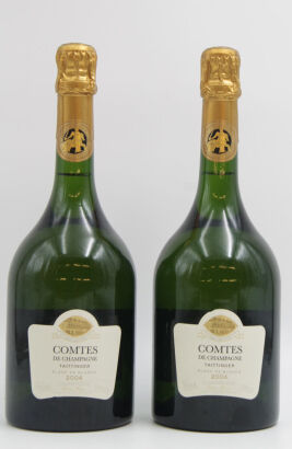 (2) 2004 Taittinger Comtes de Champagne Blanc de Blancs Brut, Champagne