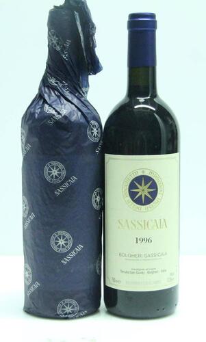 (2) 1996&nbsp;Tenuta San Guido Sassicaia, Bolgheri&nbsp;