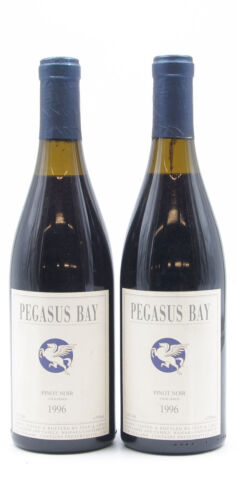 (2) 1996 Pegasus Bay Pinot Noir, Waipara Valley