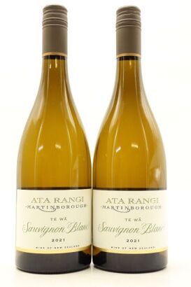 (2) 2021 Ata Rangi 'Te Wa' Sauvignon Blanc, Martinborough