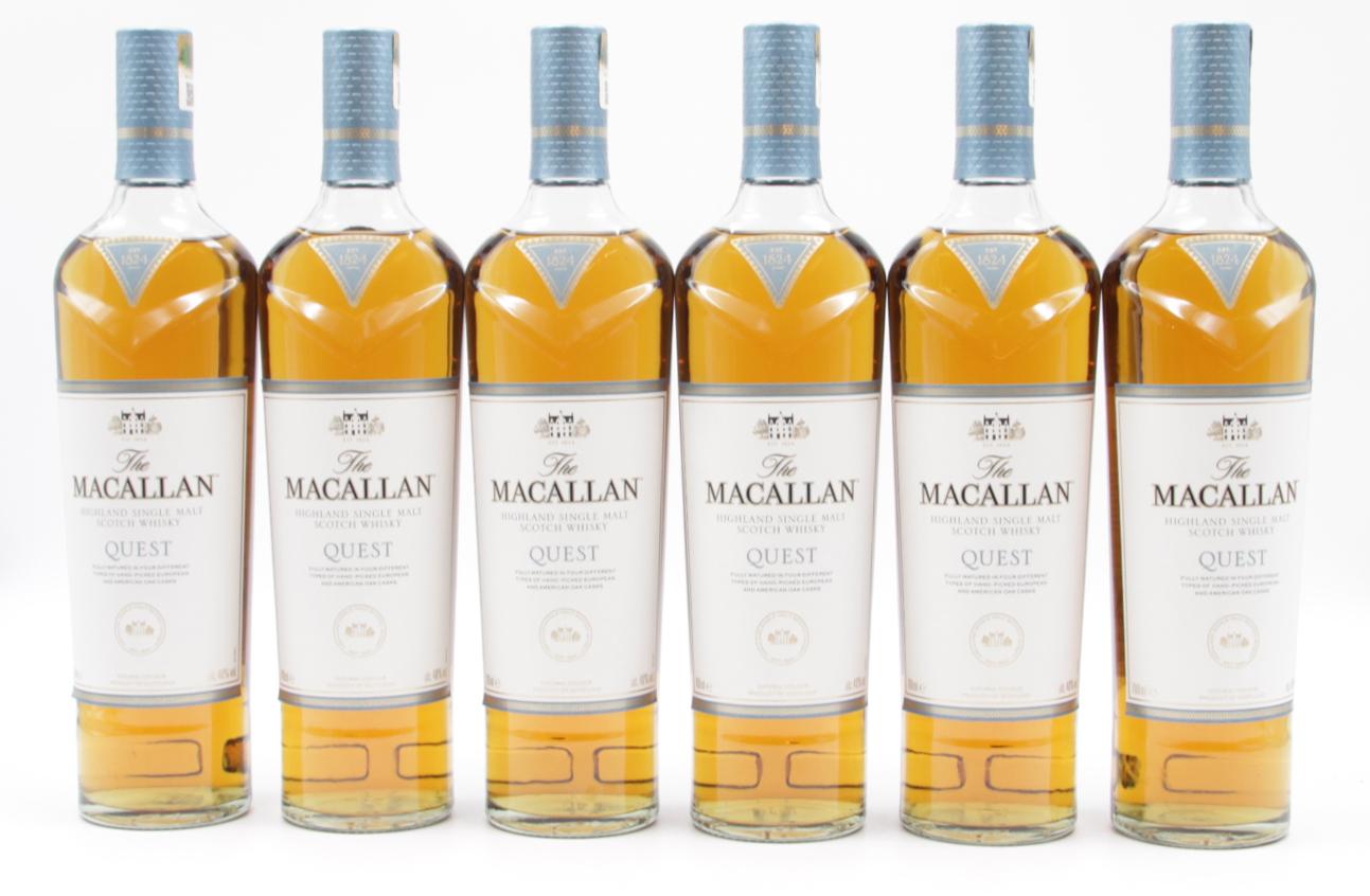 6 The Macallan Quest Scottish Single Malt Whisky Price Estimate 90 150