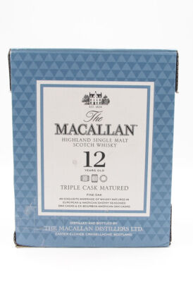 (6) Macallan 12 Years Fine Oak Triple Cask, Scottish Single Malt Whisky 700ml