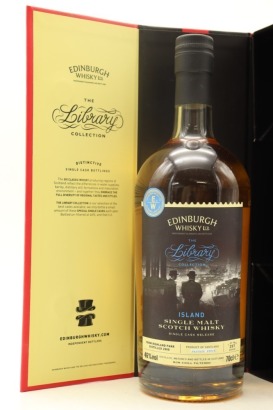 (1) Highland Park 2000 Edinburgh Whisky Ltd 'The Library Collection' Island Single Malt Scotch Whisky, 46% ABV (GB)