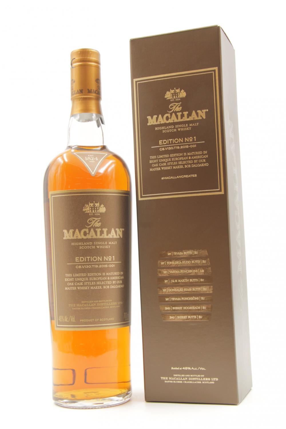 macallan whiskey cost