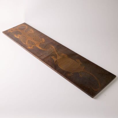 A Copper Depiction of the Opihi Taniwha