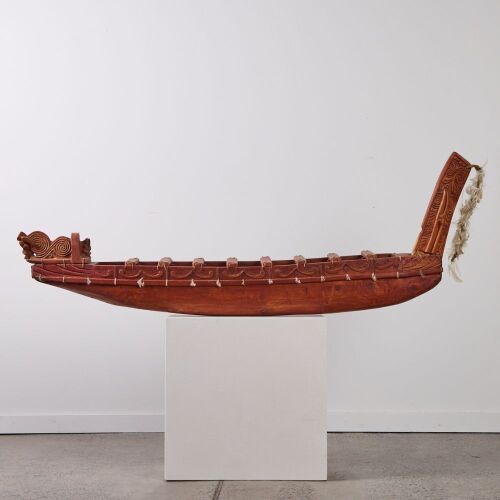 A Folk Art Model Waka
