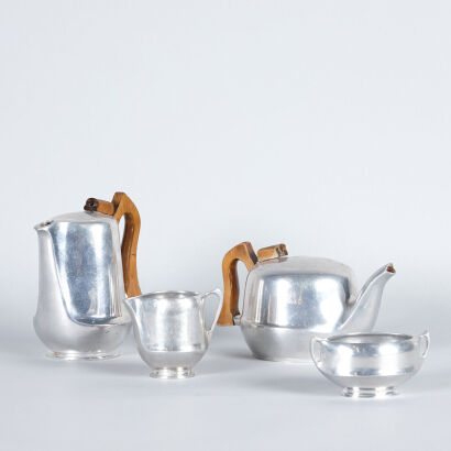 A Picquot Ware Tea set