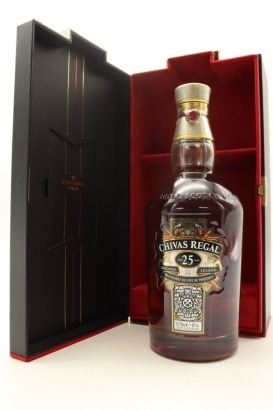 (1) Chivas Regal 25 Year Old Blended Scotch Whisky, 40% ABV (GB)