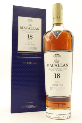 (1) The Macallan 18 Years Old Double Cask Single Malt Scotch Whisky, 43% ABV (GB)