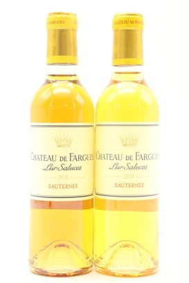 (2) 2010 Chateau de Fargues, Sauternes, 375ml [JR18] [RP96]