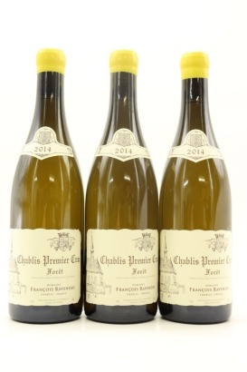 (3) 2014 Domaine Francois Raveneau Foret, Chablis Premier Cru