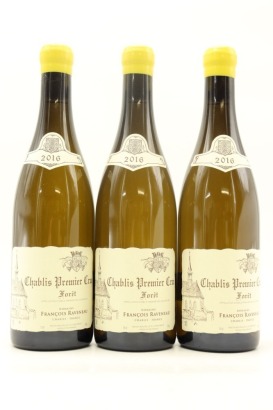 (3) 2016 Domaine Francois Raveneau Foret, Chablis Premier Cru